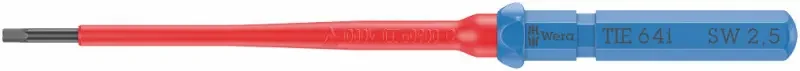 Zlevněný Wera 006521 Výměnná šroubovací čepel HEX Kraftform Kompakt VDE 64 i 5,0 x 157 mm TIE (W05006521001)