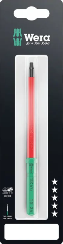 Akční Nabídka Wera 006570 Výměnná šroubovací čepel TX Kraftform Kompakt VDE 67 i TORX 10 x 157 mm TIE SB (W05006570001)