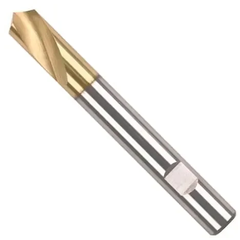 Zlevněný Strojní návrtový vrták NC DIN1835 HSSCo5 TiN tvar B 120° válcová stopka 5,0mm FORMAT