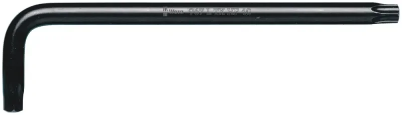 Akce Wera 024160 Zástrčný klíč TX 8 x 76 mm 967 L TORX HF přidržovací f-ce, BlackLaser (W05024160001)