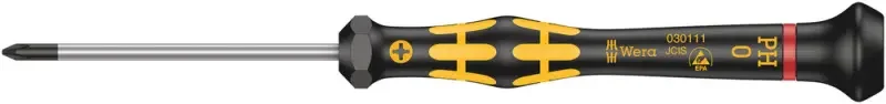 Wera 030111 Šroubovák ESD Kraftform Micro PH 0 x 60 mm typ 1550 PH (W05030111001) Nejlepší Volba