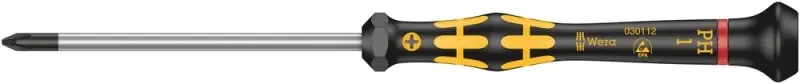Wera 030112 Šroubovák ESD Kraftform Micro PH 1 x 80 mm typ 1550 PH (W05030112001) Expresní Doručení