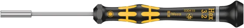 Wera 030415 Maticový nástrčný šroubovák ESD Kraftform Micro šestihran 3,2 x 60 mm typ 1569 (W05030415001) Top Prodej