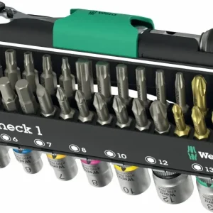 Wera 049050 Šroubovací bity, hlavice a ráčna Zyklop 1/4" Tool-Check 1 (Sada 38 dílů) (W05049050001) Sezónní Sleva