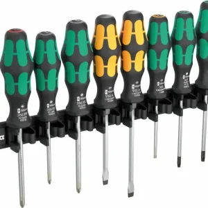 Wera 051012 Šroubováky Kraftform SL, PH, PZ, TORX na magnetické liště, 9650 (Sada 9 dílů) (W05051012001) Přímo Od Výrobce