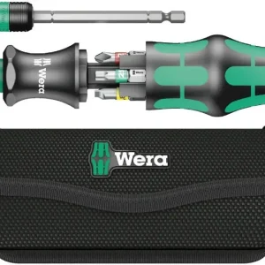 Wera 051016 Šroubovací rukojeť 1/4" se zásobníkem Kraftform Kompakt 20 Tool Finder 1 (Sada 7 dílů) (W05051016001) Akční Nabídka