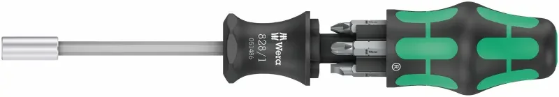 Akční Nabídka Wera 051511 Držák bitů Kraftform Kompakt 27 Set 2 včetně bitů v rukojeti (Sada 7 dílů) (W05051511001)