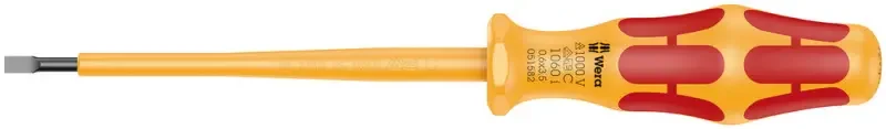 Wera 051582 Plochý šroubovák 0,6 x 3,5 x 100 mm s izolací VDE 1060 i (W05051582001) Akční Nabídka