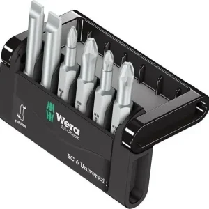 Wera 056474 Houževnaté bity Bit-Check 6 Universal 1 (Sada 6 dílů) (W05056474001) Cenově Výhodný