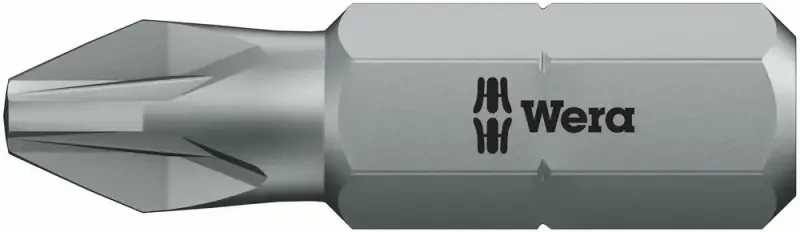 Wera 056805 Šroubovací bit 1/4" Hex PZ 0 x 25 mm, typ 855/1 Z PZ na křížové šrouby Pozidriv (W05056805001) Speciální Cena