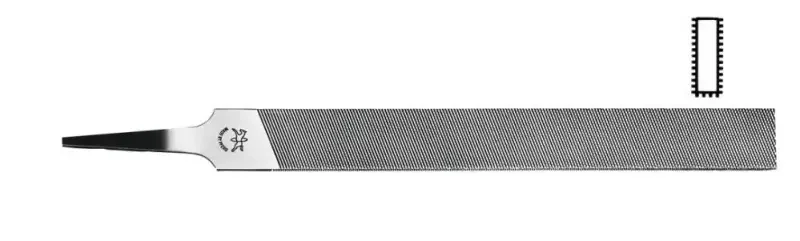 Značkový Dílenský pilník Pferd plochý 150/1. (PF4007220005637)