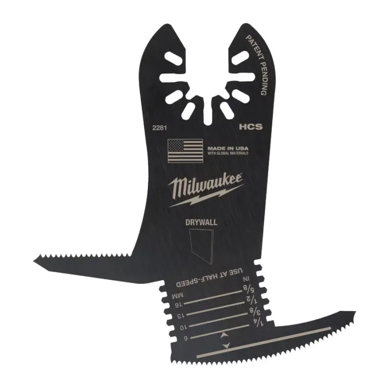 Zlevněný Nůž 5 v 1 na sádrokarton / sádrovláknité desky Milwaukee 48852281 (MI48852281)