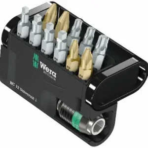 Wera 057428 Houževnaté bity Bit-Check 12 Universal 1 s držákem 888/4/1 K (Sada 12 dílů) (W05057428001) Nejlepší Cena