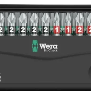 Wera 057430 Houževnaté bity Bit-Check 30 BiTorsion 1 s držákem 889/4/1 K (Sada 30 dílů) (W05057430001) Nová Kolekce