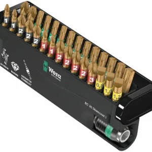 Wera 057431 Bity Bit-Check 30 Diamond 1 s držákem 889/4/1 K (Sada 30 dílů) (W05057431001) Originální