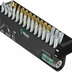 Wera 057433 Torzní bity Bit-Check 30 Wood 1 s držákem 887/4 RR (Sada 30 dílů) (W05057433001) Hit Sezóny