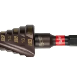Značkový Stupňovité vrtáky 4 ÷ 20 mm Milwaukee SHOCKWAVE™ Impact Duty (MI48899263)