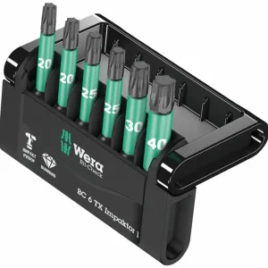 Wera 057693 Bity Bit-Check 6 TX Impaktor 1 (Sada 6 dílů) (W05057693001) Finální Výprodej