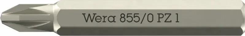 Wera 058141 Šroubovací bit 855/0 Micro PZ 1 na šrouby s křížovou drážkou (W05058141001) Přímo Od Výrobce