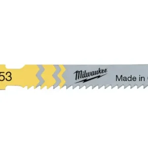 Akce Pilové plátky 50 x 2 mm Milwaukee T 119 B do přímočaré pily (Dřevo a plast) (MI4932274353)