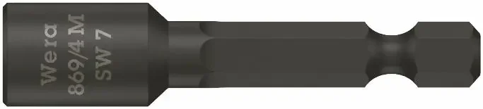 Wera 060422 Nástrčná hlavice 1/4" šestihran 7 x 50 mm typ 869/4 M (W05060422001) Nakupujte Hned