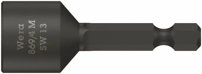 Wera 060428 Nástrčná hlavice 1/4" šestihran 13 x 50 mm typ 869/4 M (W05060428001) Objednat Nyní