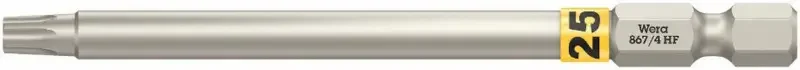 Wera 060515 Šroubovací bit 1/4" TX 25 867/4 Torx® HF s přidržovací funkcí (W05060515001) Ověřený