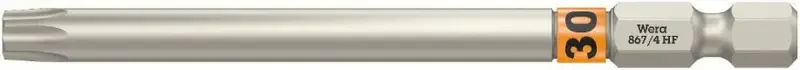Akce Wera 060516 Šroubovací bit 1/4" TX 30 867/4 Torx® HF s přidržovací funkcí (W05060516001)