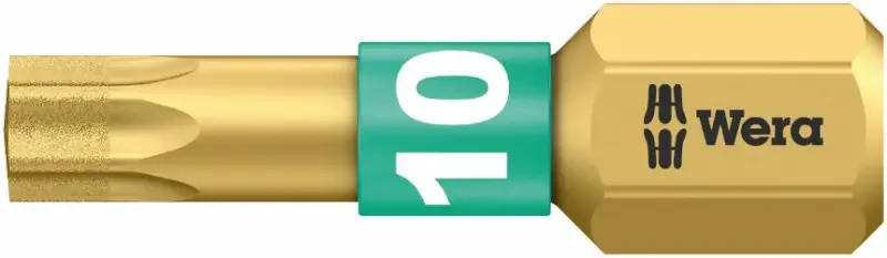 Wera 066100 Bit 1/4" TX 10 x 25 mm, bitorsion typ 867/1 TORX BDC (W05066100001) Tovární Cena