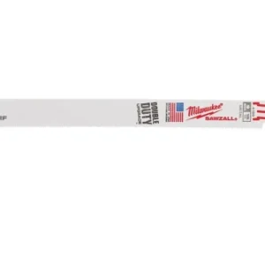 1ks-MILWAUKEE Sawzall pilový plátek na kov 230mm,18TPI, 8%Co, pro mečové pily ocasky Cenový Hit