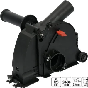 YATO Odsávací kryt na úhlovou brusku 125mm, na drážkování a frézování Finální Výprodej