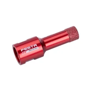Značkový FESTA INDUSTRY Profi Diamantová vykružovací korunka 12mm, korunkový vrták, závit M14