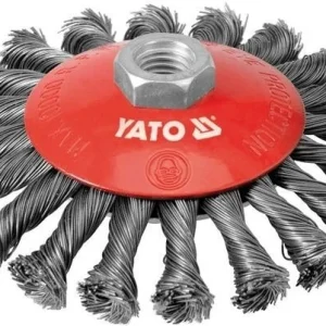 Značkový Kartáč drátěný boční M14 x 125 mm INOX