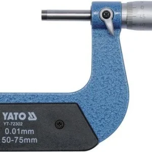 YATO Mikrometr mechanický 50-75mm+00,01mm Zlevněný