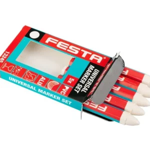 Značkovač univerzální FESTA 120mm bílý 5ks Cenová Bomba