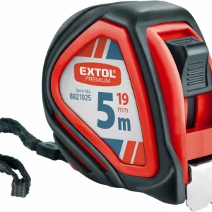 EXTOL PREMIUM metr svinovací, 5m, š. pásku 19mm 8821025 Vrácení Zdarma