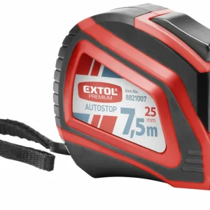 Bezpečná Platba EXTOL PREMIUM metr svinovací, 7,5m, š. pásku 25mm 8821007