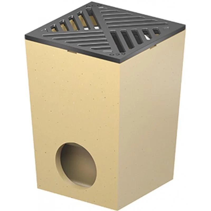 ACO Self dvorní vpust 25 x 25 x 36 cm s litinovým roštem 01552 Víkendová Akce