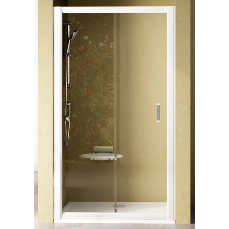 Akce RAVAK Rapier NRDP2-110 L sprchové dveře, white Transparent 0NND010LZ1
