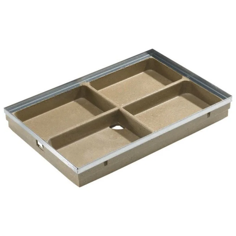 ACO Vario polymerbetonová vana 75 x 50 cm s odtokovým otvorem 00399 Novinka