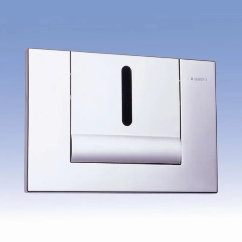 Zlevněný SANELA Splachovač WC SLW 02GT pro splachovací nádržku Geberit- tlačítko TANGO- nerez 14022