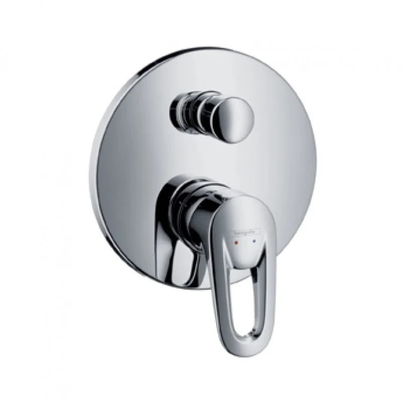 Značkový Hansgrohe METROPOL E Páková vanová baterie pod omítku, chrom 14475000