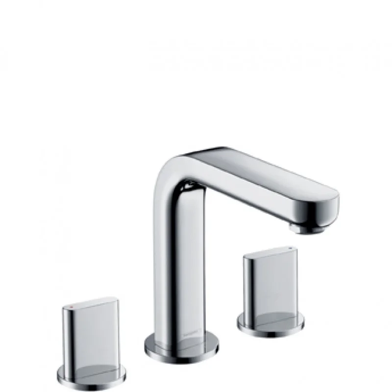 Značkový Hansgrohe METROPOL S Tříotvorová umyvadlová armatura DN15, chrom 14063000