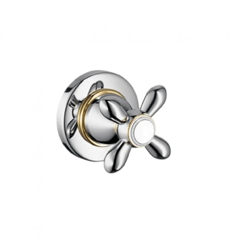 Značkový Hansgrohe AXOR CARLTON Uzavírací ventil pod omítku DN15/DN20, chrom 17965000