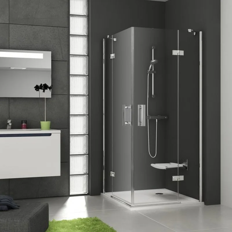 Zlevněný RAVAK SMARTLINE SMSRV4-90 rohový sprchový kout, chrom+transparent 1SV77A00Z1