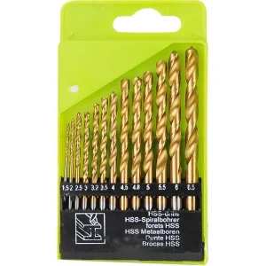 Aktuální EXTOL CRAFT vrtáky do kovu, sada 13ks, 1,5 - 6,5mm 1113A