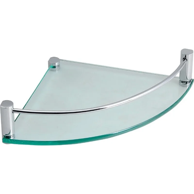 Akční Cena SAPHO CIRCLE 1320-56 Rohová polička 250x250mm, chrom