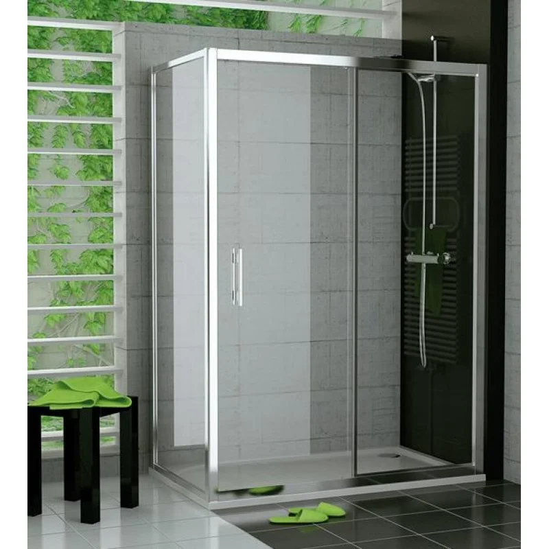 Zlevněný RONAL TOPS2 TOP-Line jednodílné posuvné dveře 120cm, barva*/čiré TOPS21200SF07