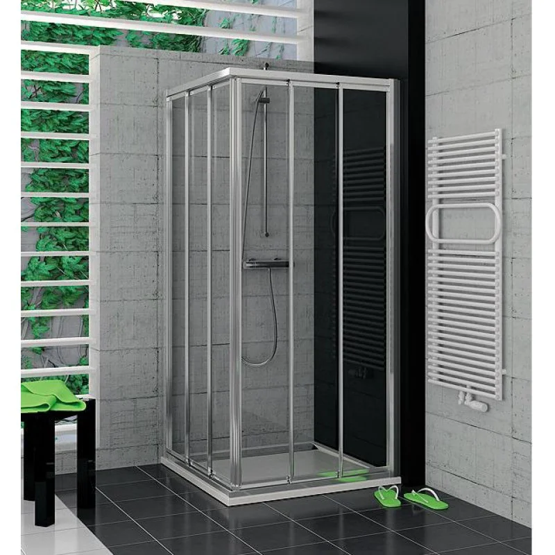 Akční Cena RONAL TOE3 TOP-Line rohový vstup, 70cm, levý díl, aluchrom/Durlux TOE3G07005022