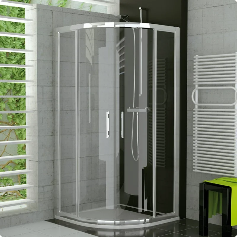 Akce RONAL TER TOP-Line čtvrtkruh 100cm, R50, barva*/čiré TER50100SF07